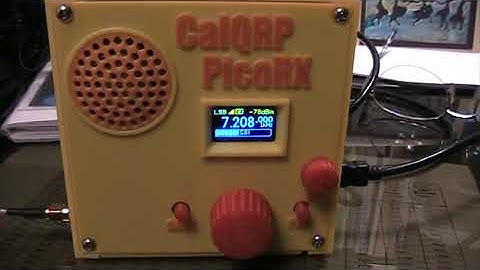 Pi Pico RX with 10 dB LNA Reception on 7208 kHz LSB, 05 JAN 2025