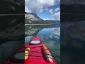 Kayaking - Lower Kananaskis Lake #kayaking #Lower Kananaskis Lake #lake #mountains  #kananaskis