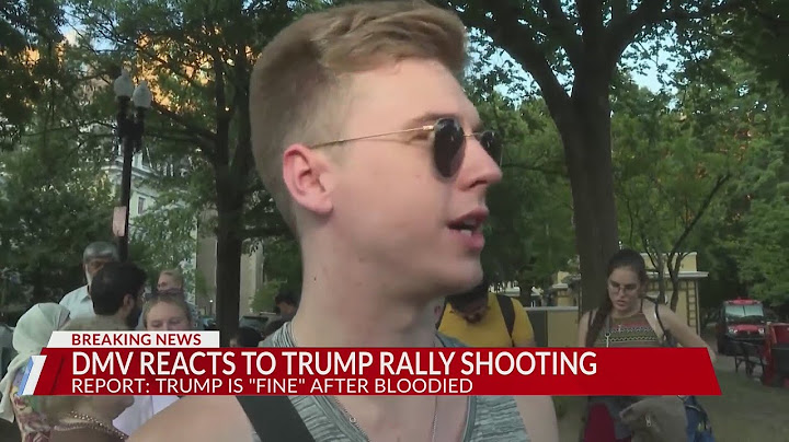 The latest on shooting at Trump rally