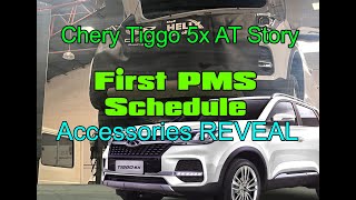 Chery Tiggo 5x AT Story 2023 | FIRST PMS EXPERIENCE (ACCESSORIES REVEAL) screenshot 2