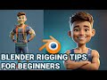 Blender rigging tips for beginners  deepak graphics hindi