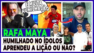 RAFA MAYA APRENDEU A CANTAR DEPOIS DA HUMILHACÃO NO ÍDOLOS? by LEANDRO VOZ