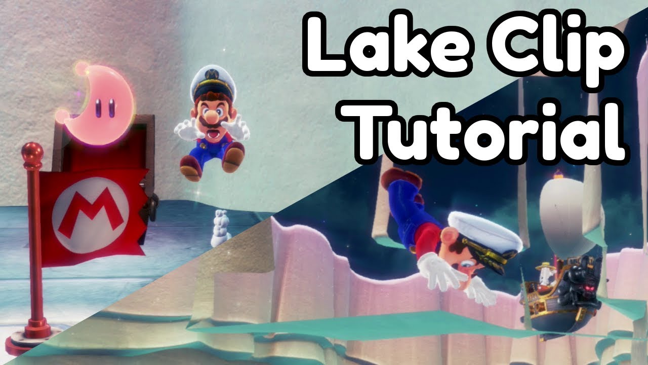 Super Mario Odyssey - Lake Clip - Advanced Strategy Tutorial - SMO Lake Clip tutorial, unlisted video by SmallAnt