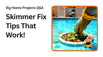 Pool Skimmer Not Working Fix It Fast and Easy