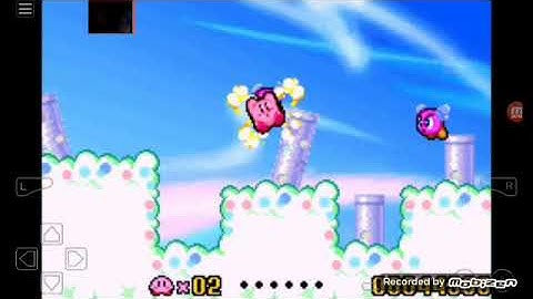 Kirby Nigthmare in Dremland|level 4 Grape Garden part 1/2 gameplay no comentary