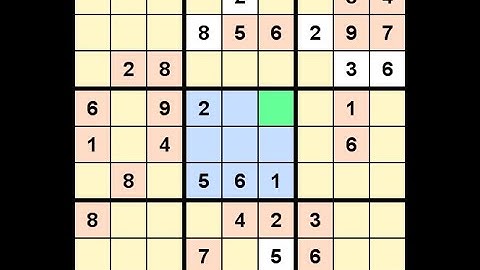 How to Solve Guardian Sudoku Hard 5253 June 3, 2021