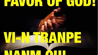 Favor Of God Tranpe Nanm Ou