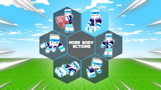 More Body Actions/ Pick-Up/ Carry Addon | MinecraftPE 1.17+ [Addon Review] screenshot 4