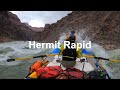 Hermit rapid  grand canyon  february 2024