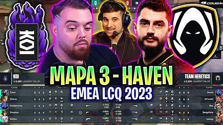 IBAI CASTEA LA MEJOR PARTIDA DE KOI VALORANT | HERETICS vs KOI MAPA 3 VCT LAST CHANCE QUALIFIER 2023