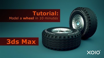 Tutorial: Model a Wheel / Tire in 3ds Max in 10 minutes