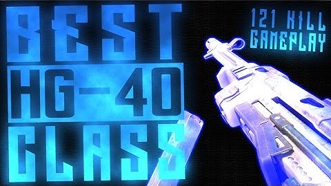 THE BEST HG40 CLASS SETUP IN BO3 UNFAIR!! W/ 121 KILL GAME