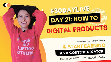 Day 21 of 30: How to start selling digital products as a content creator