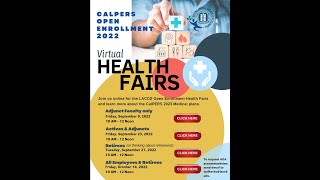 CalPERS OE 2023 | LACCD Adjunct Medical Plans