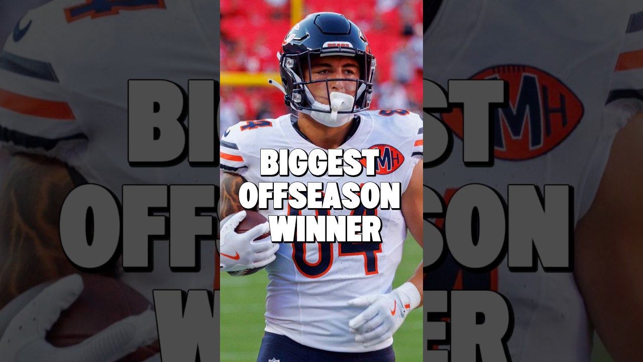 Colston Loveland: BIGGEST Offseason Fantasy Winner After DJ Moore Trade?! 👀 TE1 Breakout