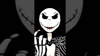 Jack Skellington Makeup #shorts #illusionmakeup #nightmarebeforechristmas #halloween