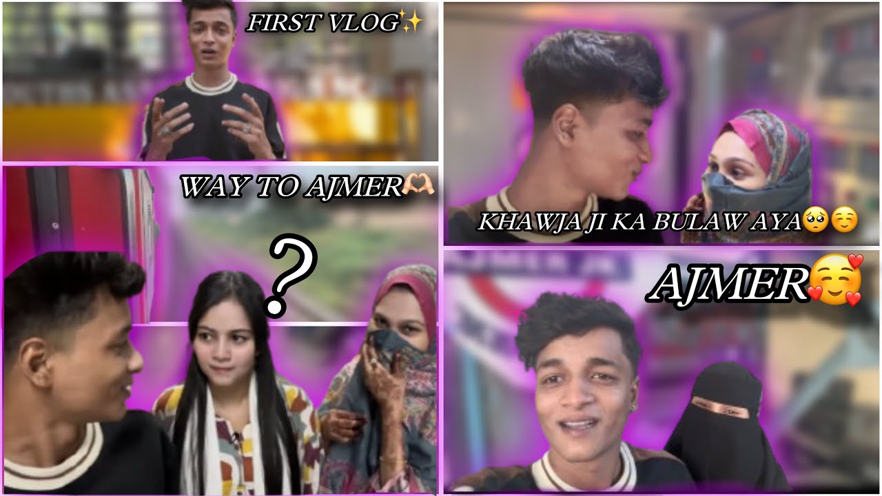 CHALO AJMER CHALE🥹❤️| MUMBAI TO AJMER VLOG  