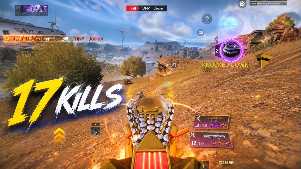 Solo Vs Squad Full Gameplay || Crazy Oden Killer in Batt Royal CODM ...