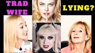 TRAD WIFE TikTok is LYING To You - It's All FAKE - Brits React