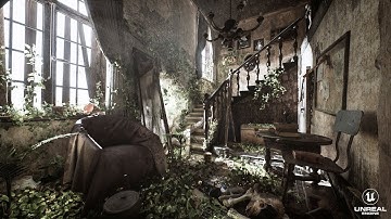 My old abandoned haunted mansion Unreal Engine 5.1 Lumen Nanite