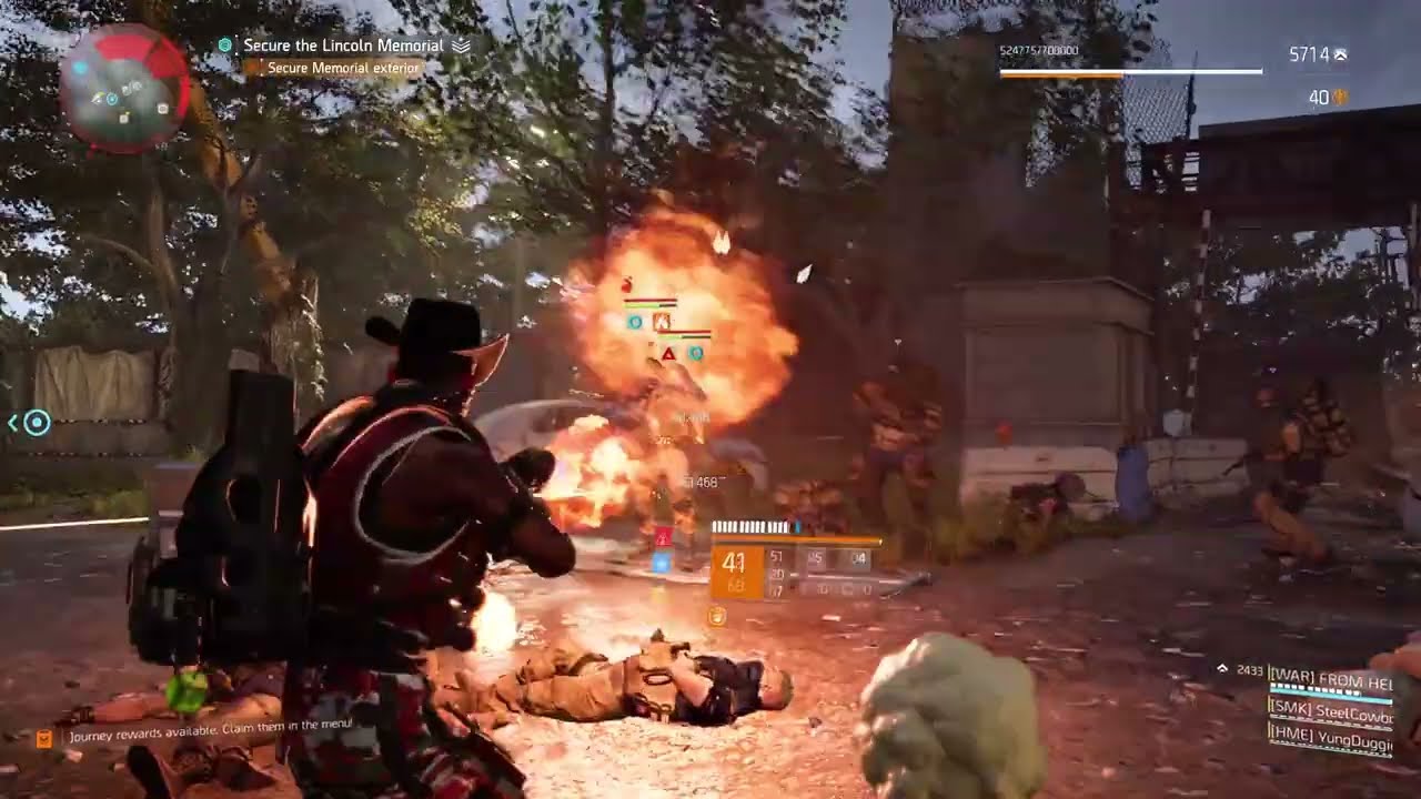 The division 2 tidal basin mission 