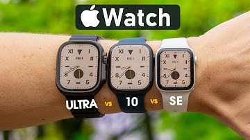 Apple Watch Series 10 vs Ultra vs SE (Don