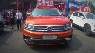 2020 Volkswagen Teramont X Walkaround- China Auto Show（2020款大众途昂X，外观与内饰实拍）