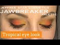 BRIGHT ORANGE SMOKY EYE | Jeffree Star Jawbreaker Palette for 40 plus