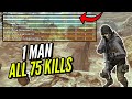 1 Man GETS ALL 75 KILLS In Team Deathmatch MW2 In 2021...