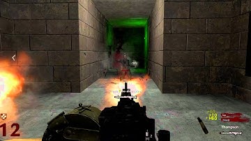 Live Dual Com. w/ Yote :: Custom Zombie Map The Berlin HQ :: Part 2