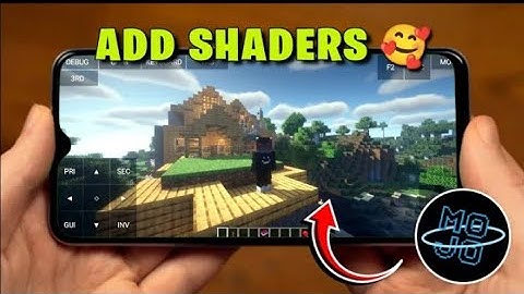 How To Install Shaders 🔥 In Mojo Launcher | ( Minecraft Java On Android )  In "HINDI