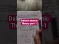Postulates of Dalton atomic theory|Chemistry atoms and molecules#forallexam#atomicstructure#science