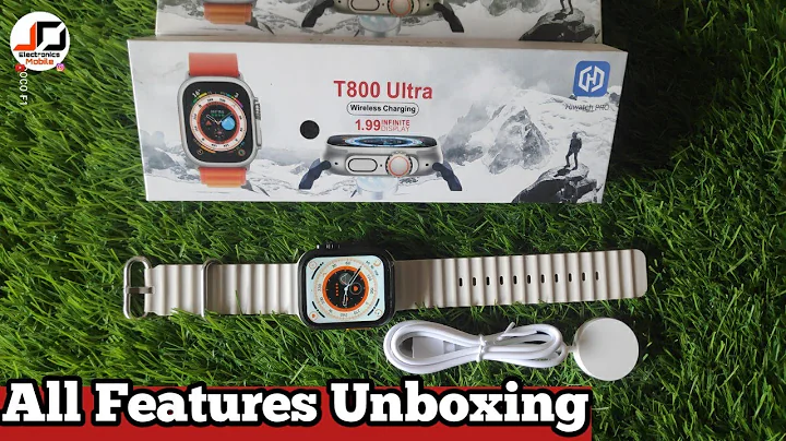 T800 Ultra Smart Watch Unboxing menu and all Features