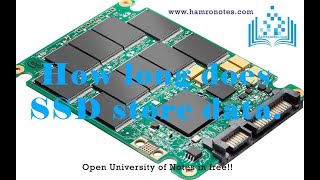 How long does SSD store data ?
