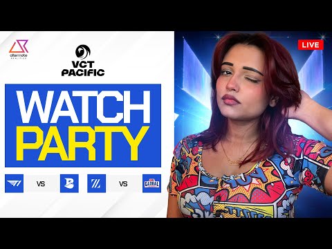 [WatchParty] GEN.G WON AGAINST RRQ BY 2-1|| VCT Pacific Kick off || T1 won || PART2