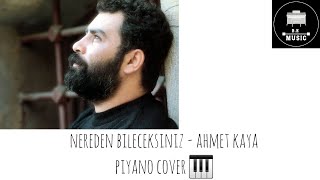 Nereden Bileceksiniz - Ahmet Kaya Piyano Cover #ahmetkaya #piyanocover