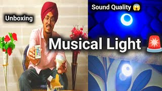Musical Light Unboxing 🚨🥰 | Sound Quality 😱