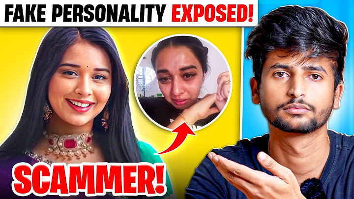 SCAMMING AUDIENCE WITH FAKE PERSONALITY AND MANIPULATIVE LIES !! TANYA MITTAL KI SACCHAI