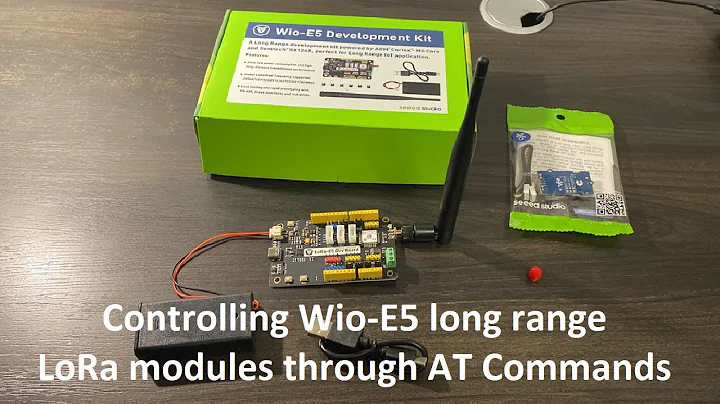 How to control Wio-E5 long range LoRa modules (Gro...