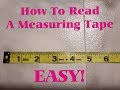 How To Read A Tape Measure How To Read A Tape Measure