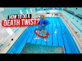 How to do a DEATH TWIST | Diving døds in the swimming pool