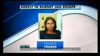 Burnet jail escapee's mother arrested