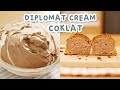 Resep diplomat cream coklat