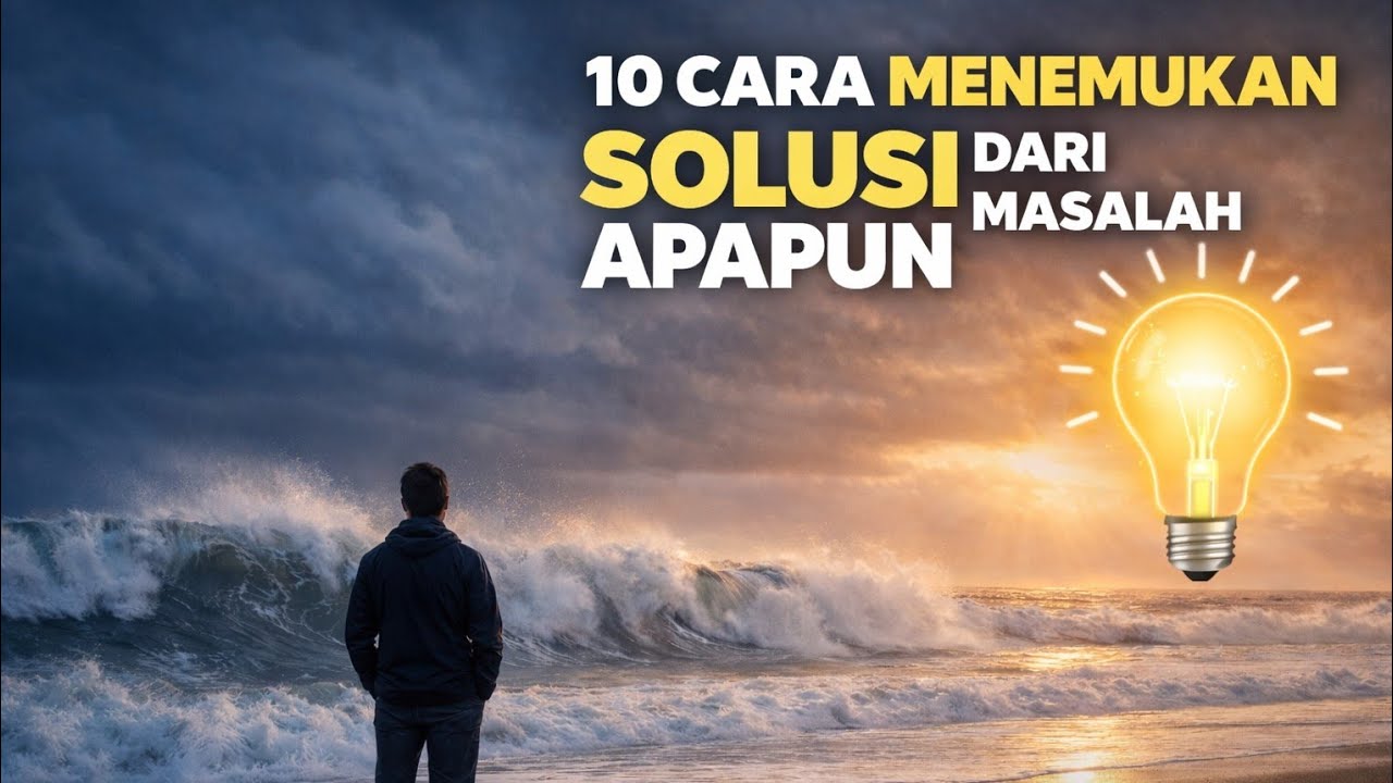 CARA MENEMUKAN SOLUSI DARI MASALAH APAPUN-video motivasi 