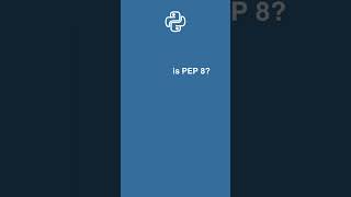 Style Guide: PEP 8