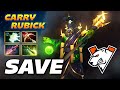 Save Rubick Carry Build - Virtus.pro Captain - Dota 2 Pro Gameplay [Watch & Learn]