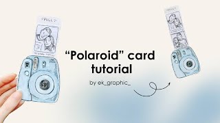 Polaroid Greeting Card By ek_graphic_ |  DIY Tutorial
