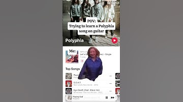 What it’s like to try to learn a polyphia song on guitar #shorts #memes #rock