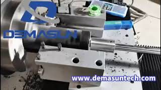 semi-automatic plastic pipe threading machine CNC system CPVC pipe threader machine