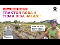 Traktor Roda 4 Sudah Menyerah Garap Lahan Bekas Combine, Sini Kronos Saja yang Kerjain!